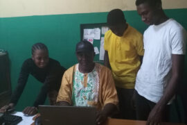 Some students of TASUED, Ijagun; and Abraham Adesanya Poly, Ijebu Igbo, with the TheWebmakers' Academy Director. TheWebmakers Academy is web development training academy based in Ijebu Ode, Ogun State.