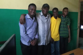 Some students of OAU, Ife; TASUED, Ijagun; and Abraham Adesanya Poly, Ijebu Igbo, with the TheWebmakers' Academy Director. TheWebmakers Academy is web development training academy based in Ijebu Ode, Ogun State.