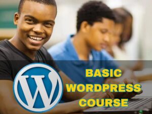 Basic WordPress web design training featured image on TheWebmakers Academy website, https://academy.webmakers.com.ng/. TheWebmakers Academy is web development training academy based in Ijebu Ode, Ogun State.