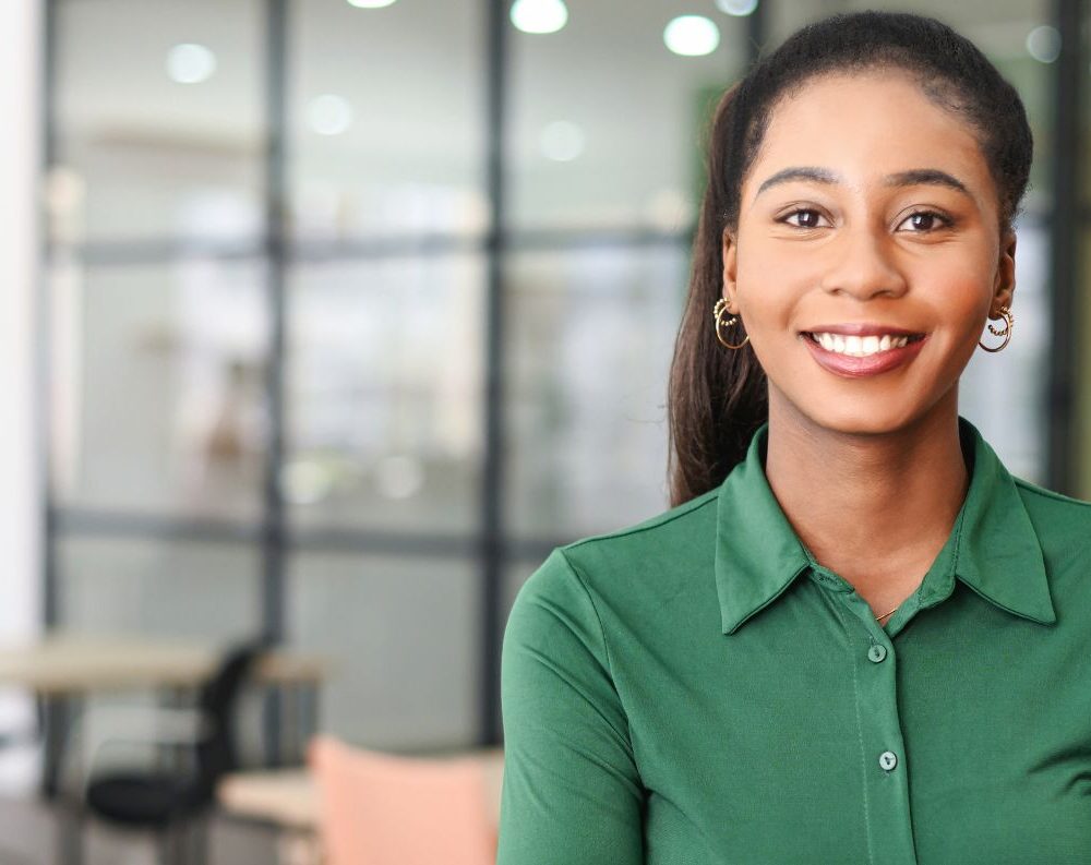 A female web design training student at The Webmakers Ijebu Ode, Ogun State. The Webmakers is the No.1 web design training center in Ijebu Ode, Ogun State.